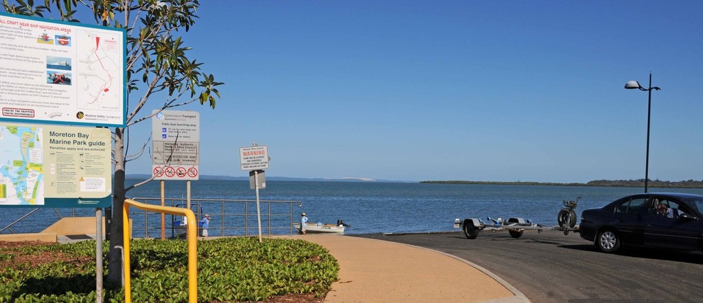 Wellington Point ramp on Brisbane’s Bayside. © SW